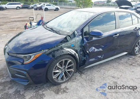 2021 Toyota Corolla Se from USA, damaged, VIN JTDS4MCE8MJ057462